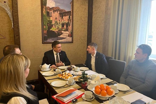 Визит Уполномоченного по защите прав предпринимателей Михаила Лисина в Каменский район 